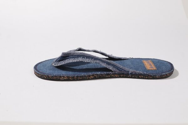 Flip-Flops Blau Breite Naht – Bild 6