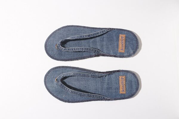 Flip-Flops Blau Dünne Naht – Bild 7