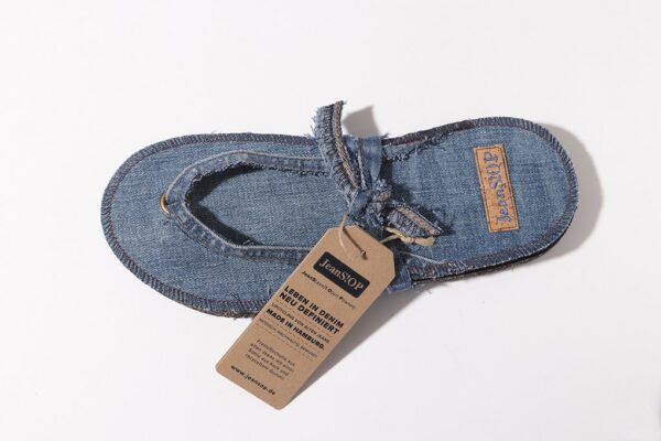 Flip-Flops Blau Dünne Naht – Bild 8